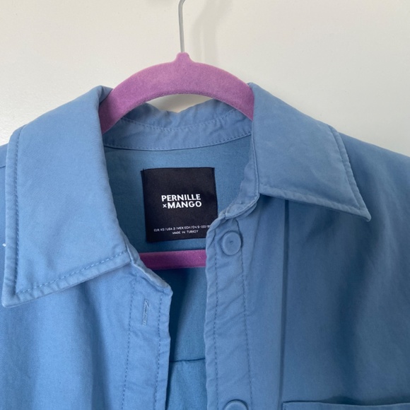 Mango x Pernille oversized overshirt with pockets - Picture 5 of 7